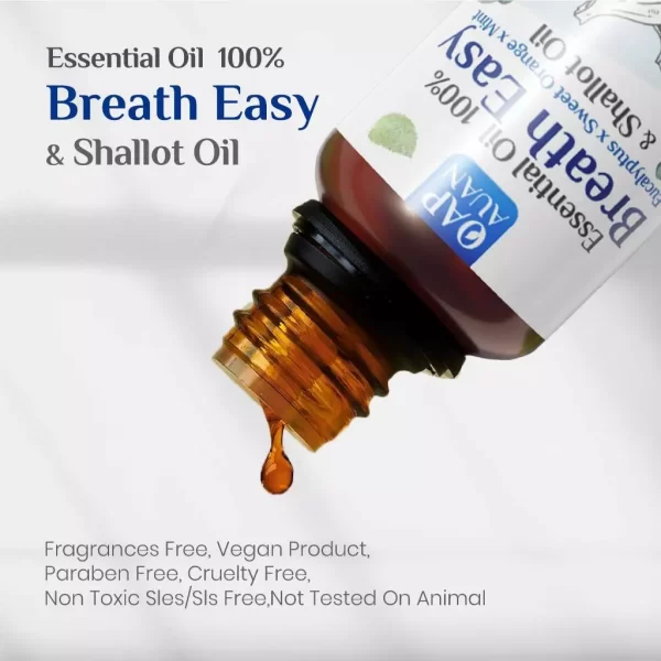 th-11134207-7rasj-m2dtyfpxnlic85 น้ำมันหอมระเหย + หอมแดง 100% (ยูคาลิปตัส+ส้ม+มิ้นท์) ขนาด 10 ml